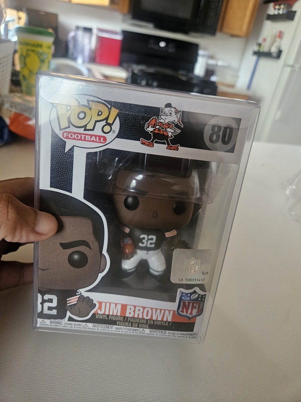 Jim Brown Funko In Case New